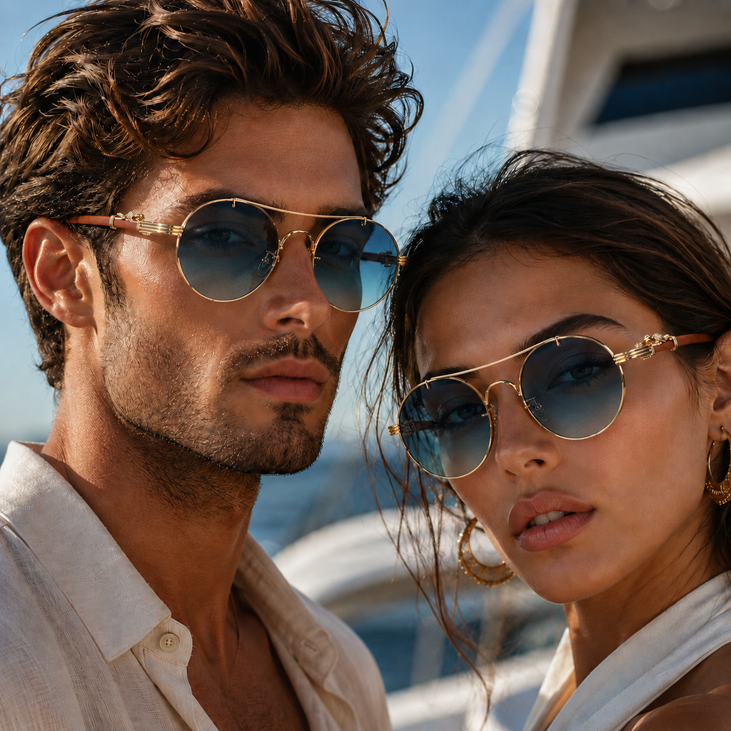 Vintage Round Sunglasses