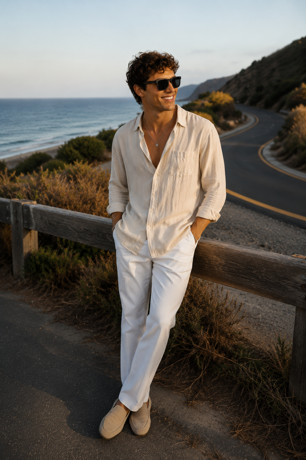 Wood Grain Style Square Sunglasses