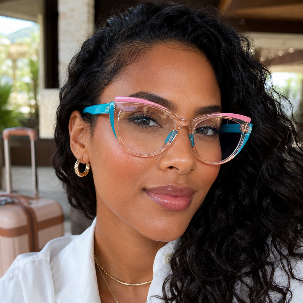 Pixie Pop Retro Cat-Eye Glasses