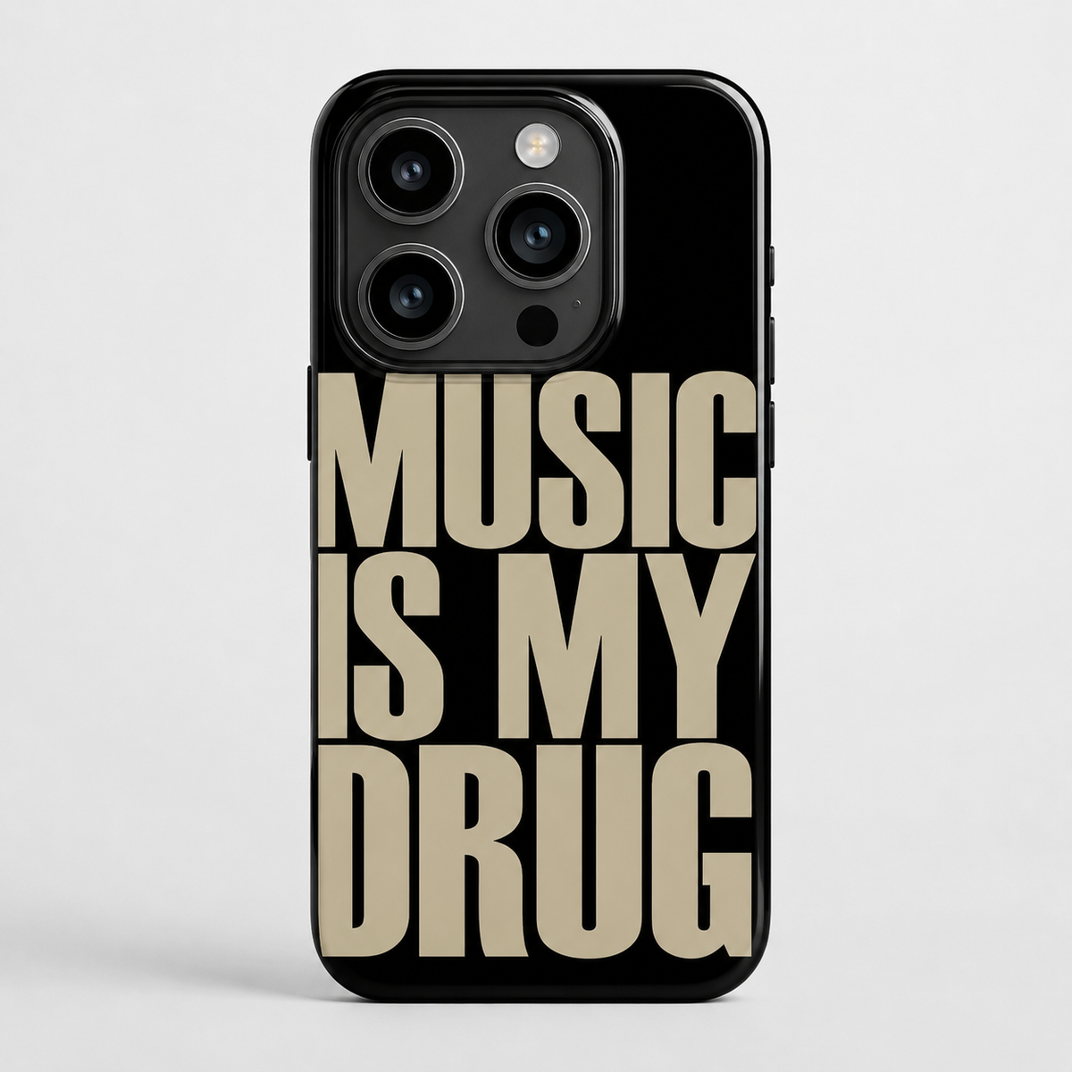 Music Is My Drug iPhone Case