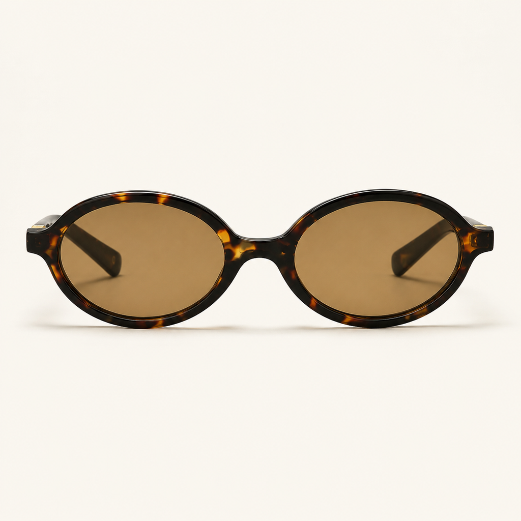 Vintage Oval Retro Sunglasses