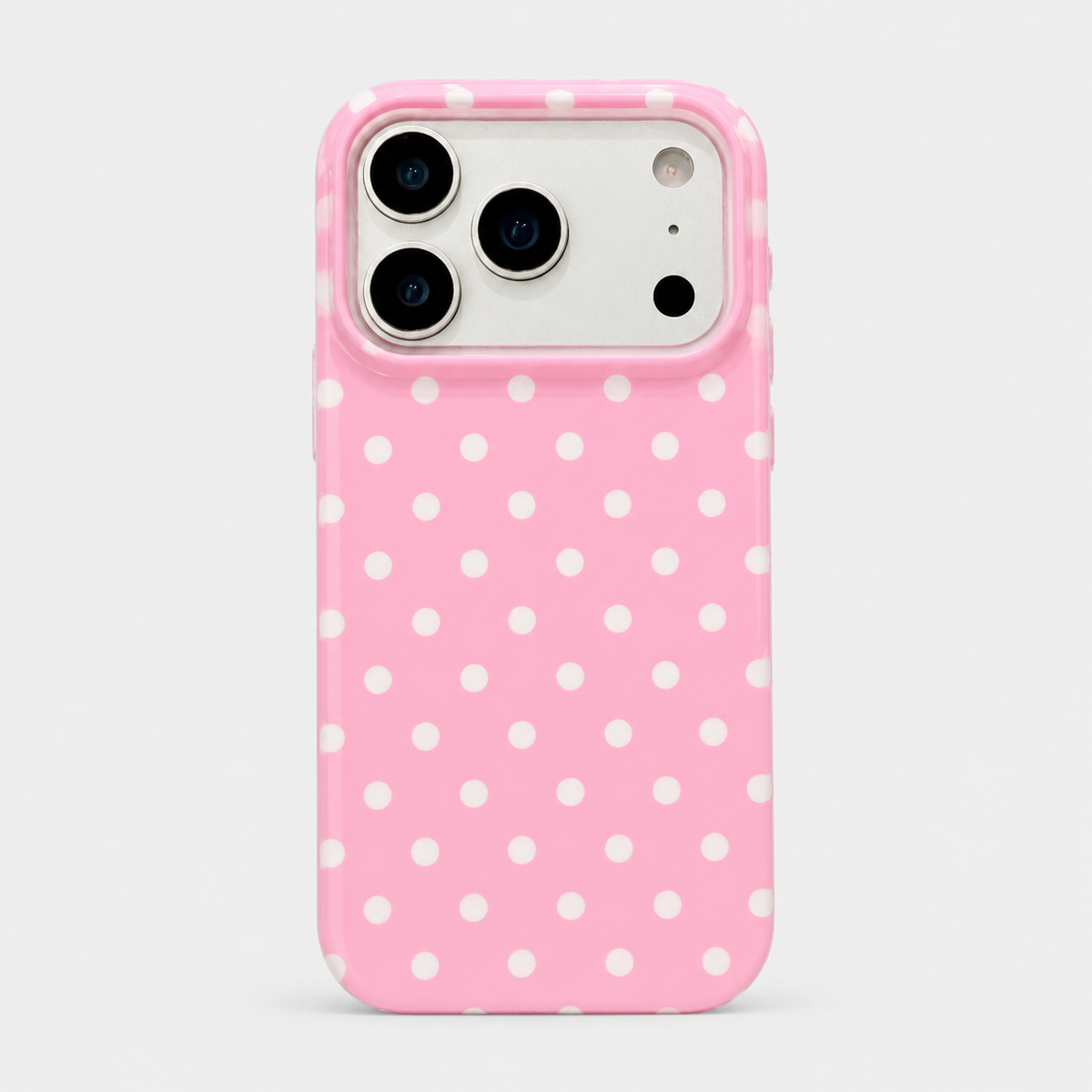 Korean Colorful Polka Dot Shockproof iPhone Case