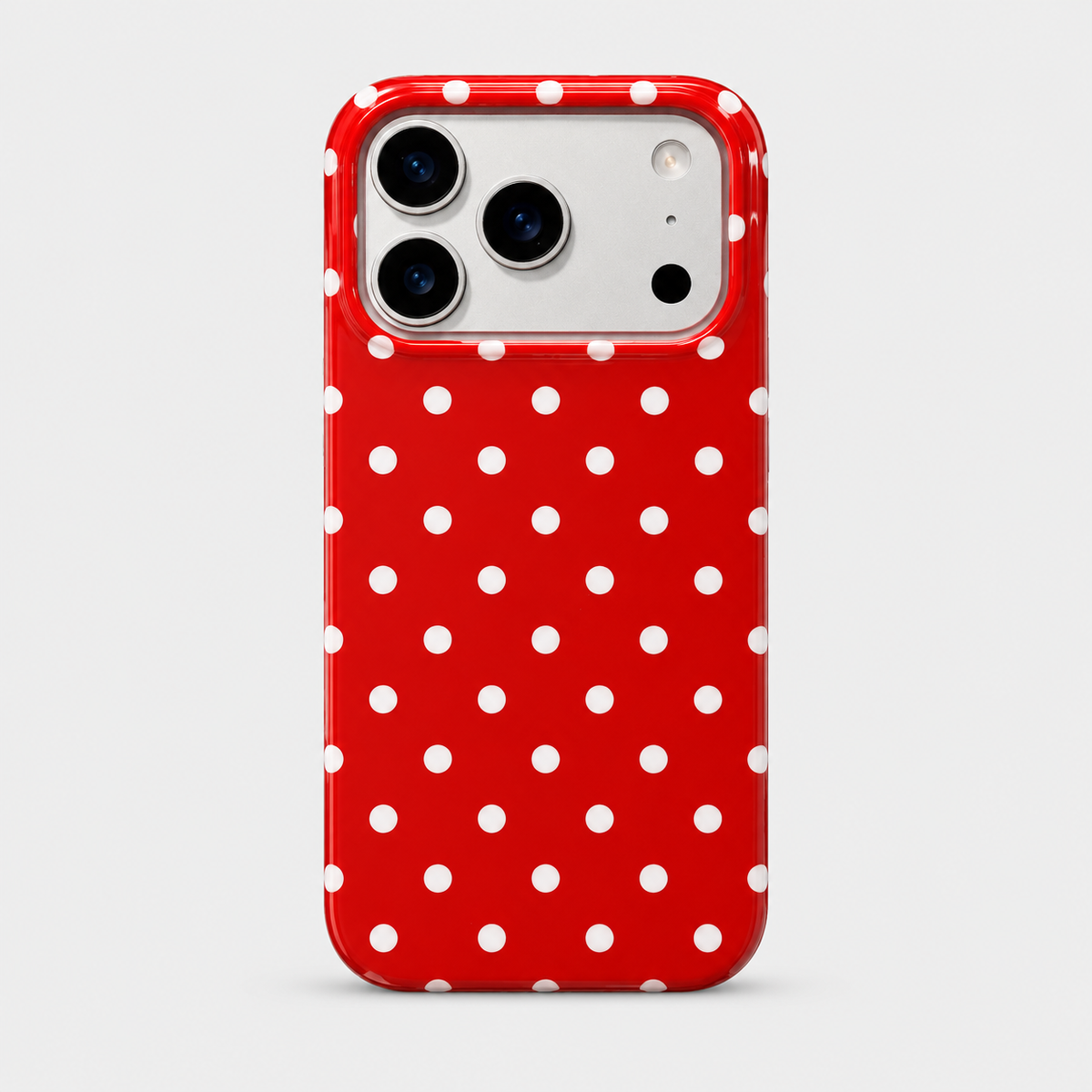 Korean Colorful Polka Dot Shockproof iPhone Case