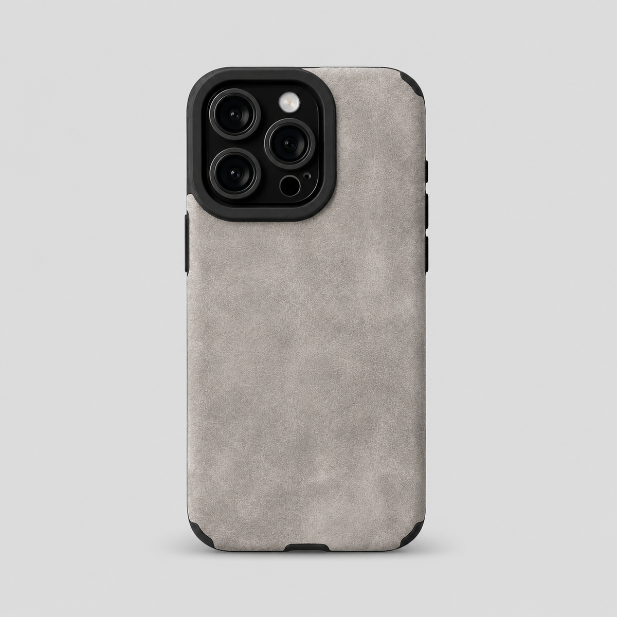 Matte Leather Silicone iPhone Case with Camera Lens Protection Shockproof Cover for iPhone