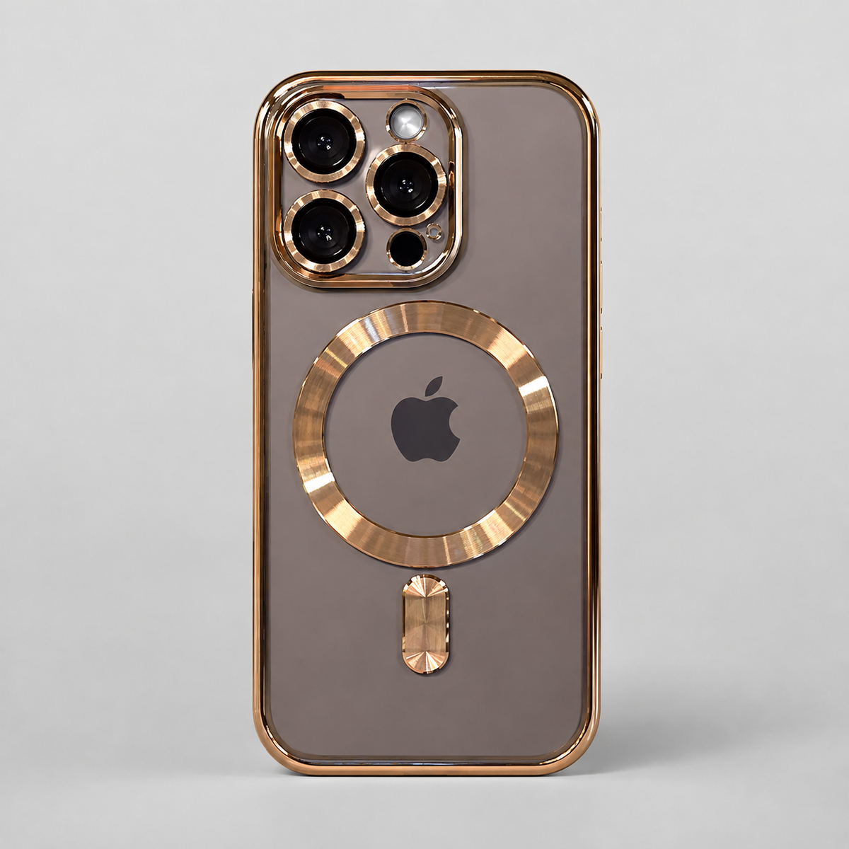 Luxury Magnetic Clear MagSafe Case for iPhone