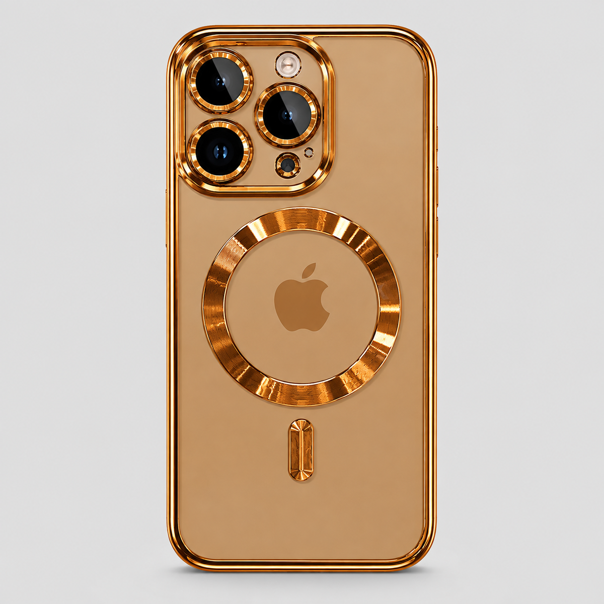 Luxury Magnetic Clear MagSafe Case for iPhone