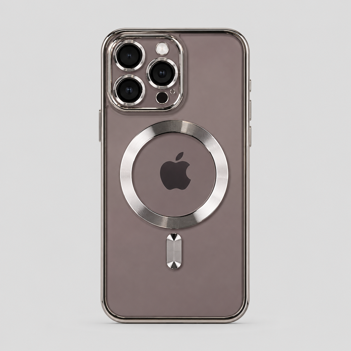 Luxury Magnetic Clear MagSafe Case for iPhone