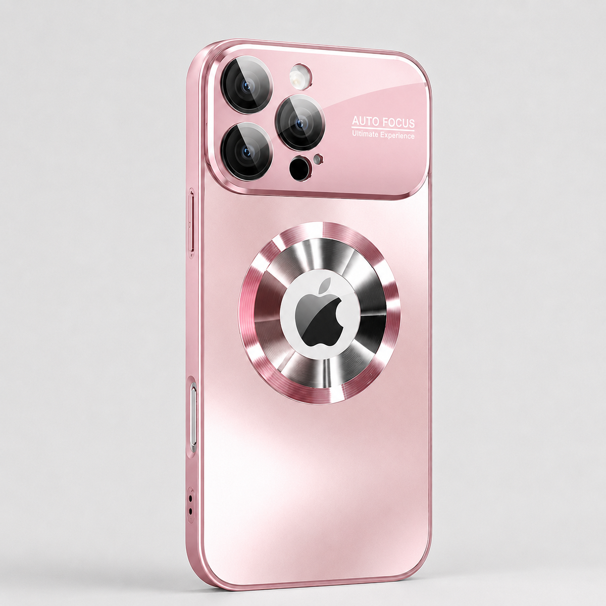 Titanium Matte MagSafe iPhone Case with Camera Lens Protection