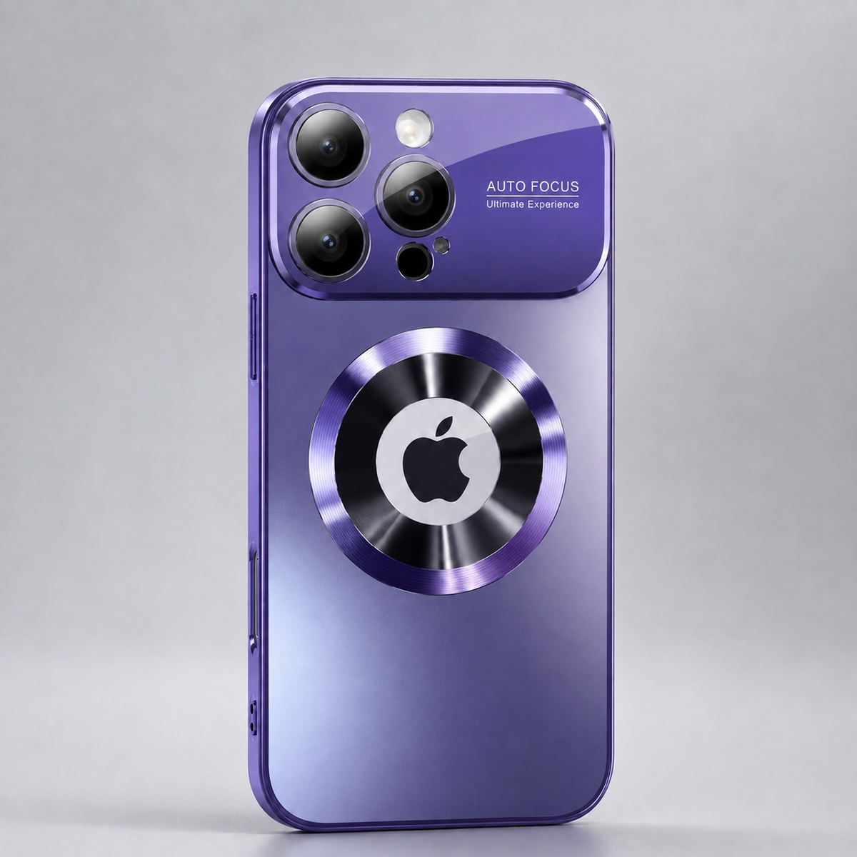 Titanium Matte MagSafe iPhone Case with Camera Lens Protection