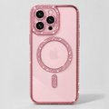 Glitter Diamond Clear MagSafe Case for iPhone