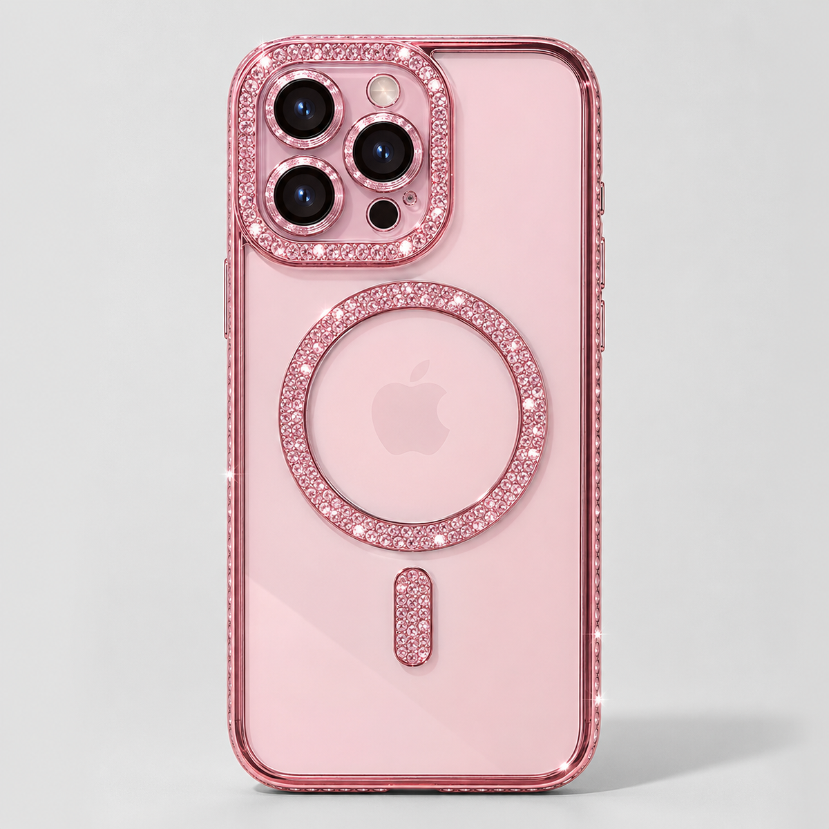 Glitter Diamond Clear MagSafe Case for iPhone