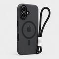 Candy Color MagSafe iPhone Case with Wrist Strap & Soft Matte Cover
