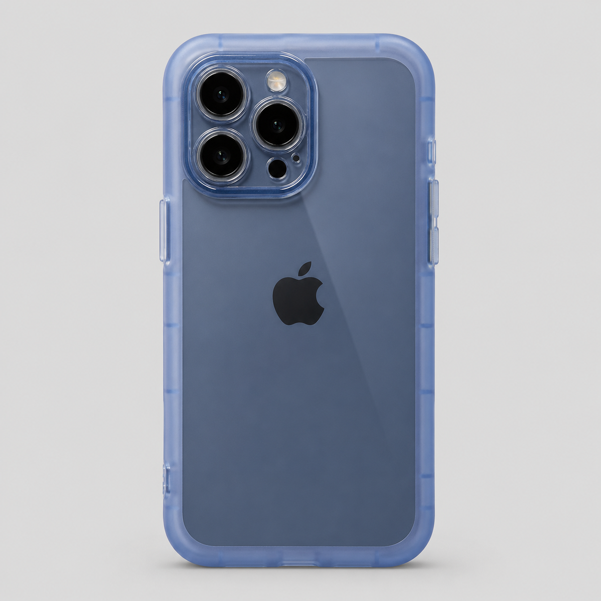 Clear Shockproof iPhone Case with Soft Silicone Bumper & Camera Protection