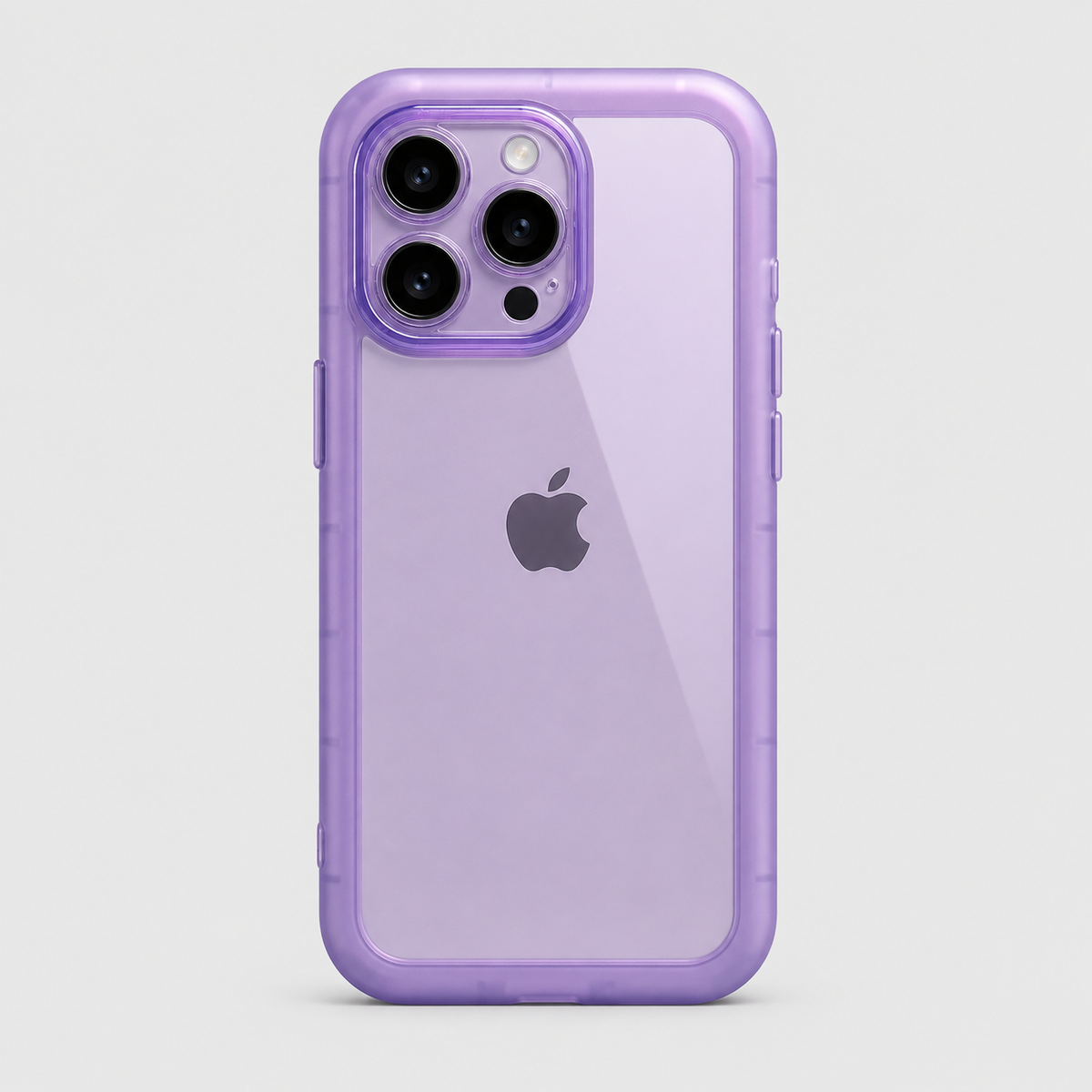 Clear Shockproof iPhone Case with Soft Silicone Bumper & Camera Protection
