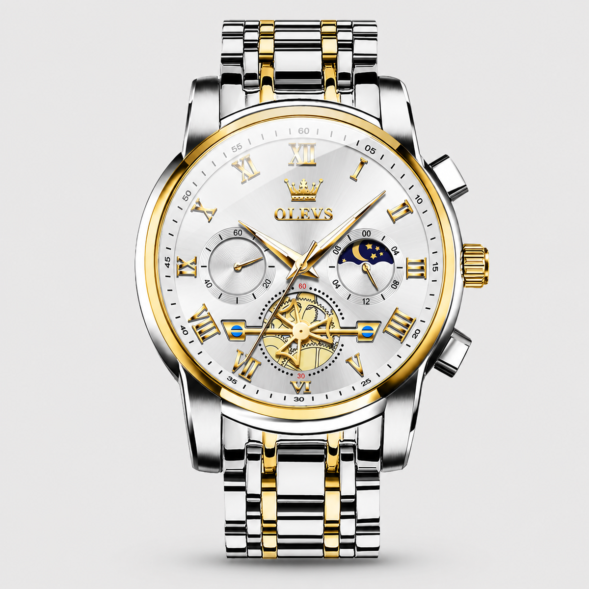 Luxury Steel Quartz Watch