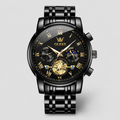 Luxury Steel Quartz Watch
