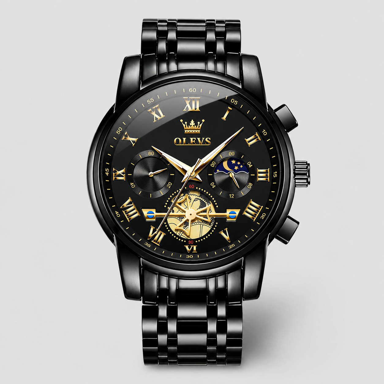 Luxury Steel Quartz Watch