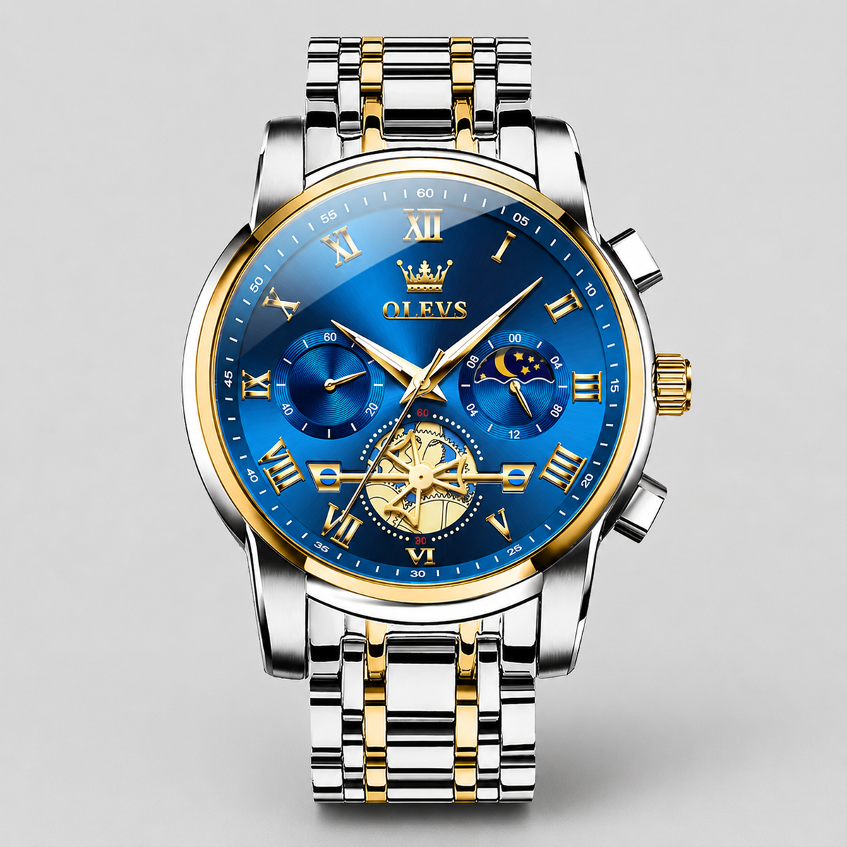 Luxury Steel Quartz Watch