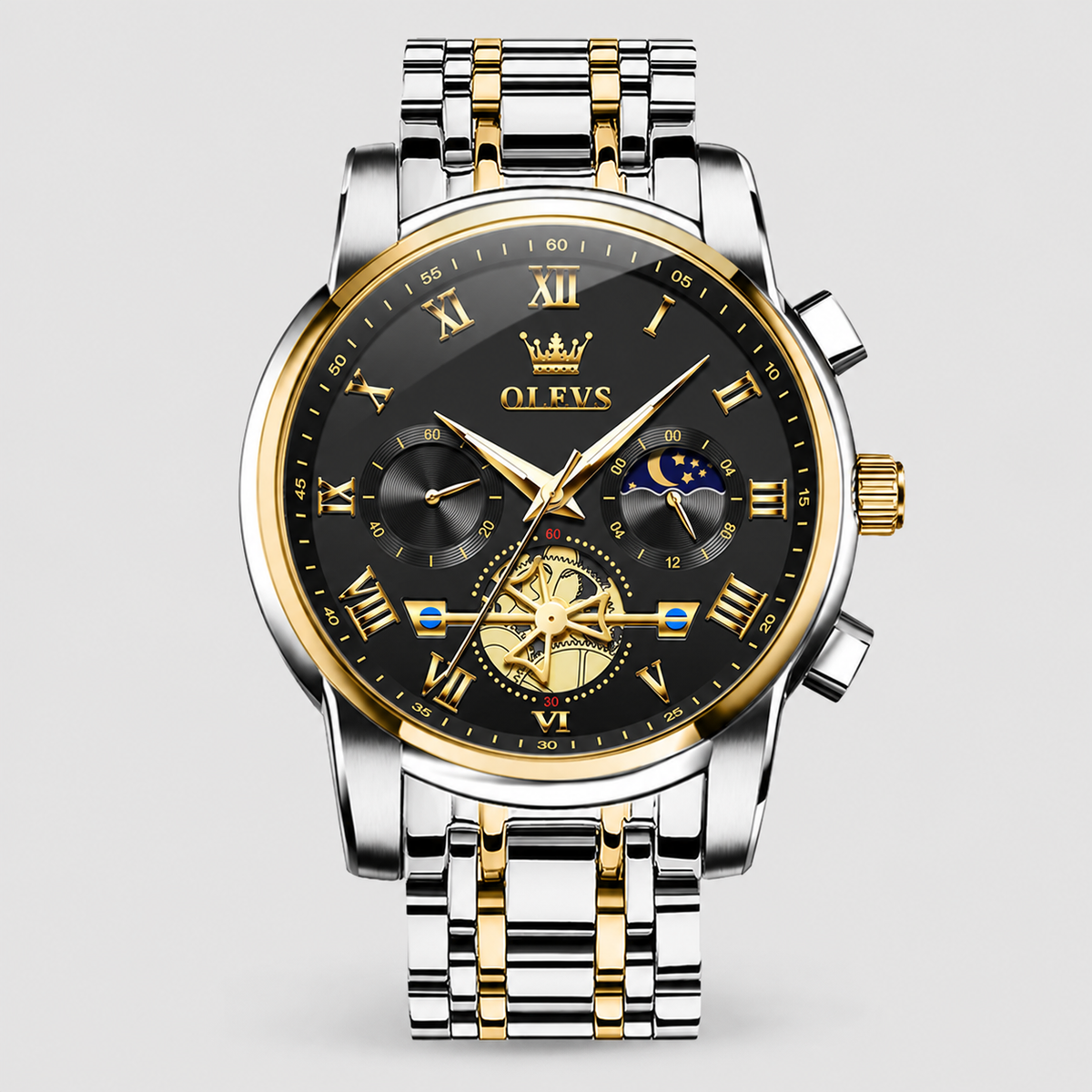 Luxury Steel Quartz Watch
