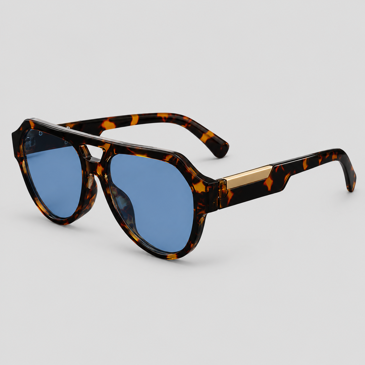 European Retro Pilot Sunglasses