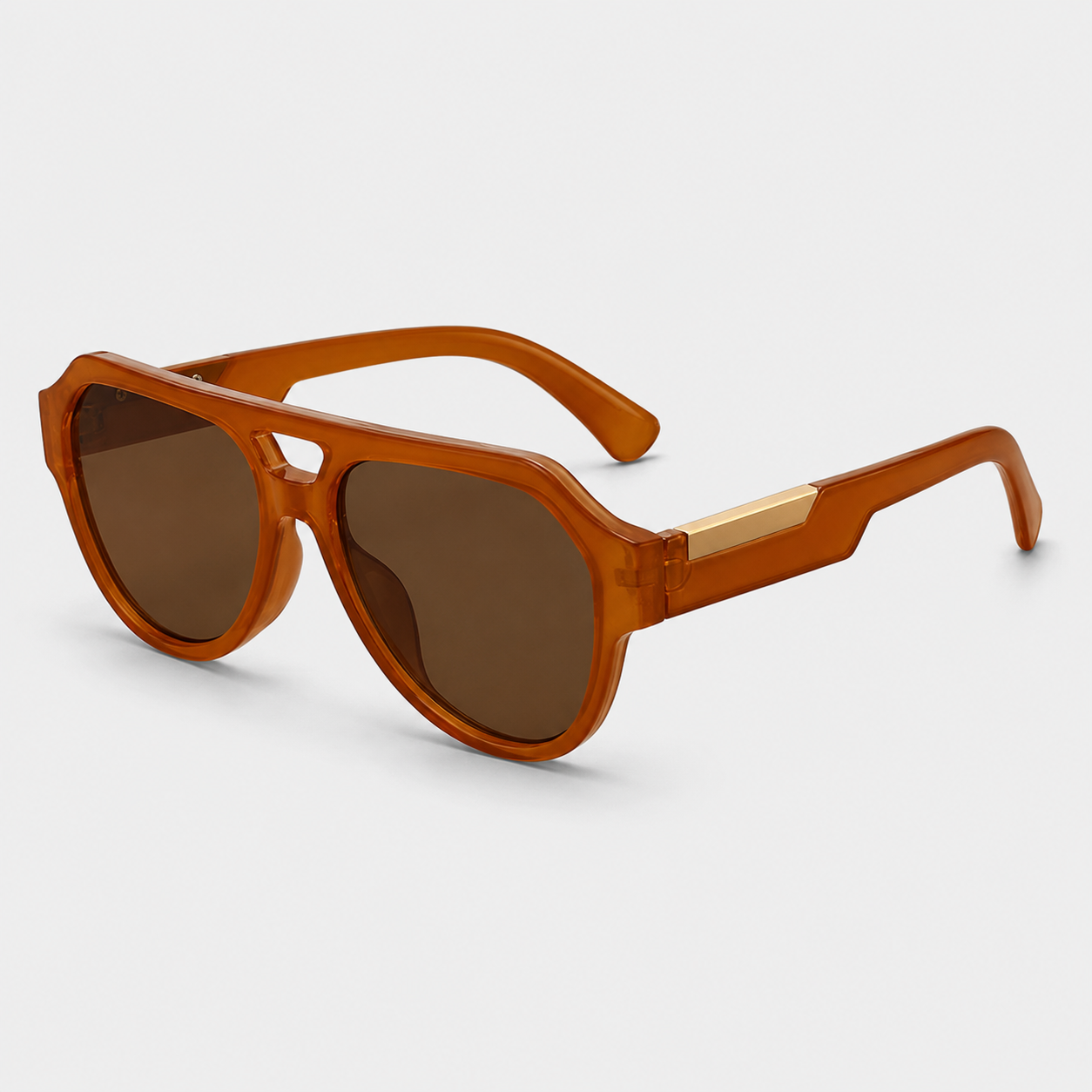 European Retro Pilot Sunglasses