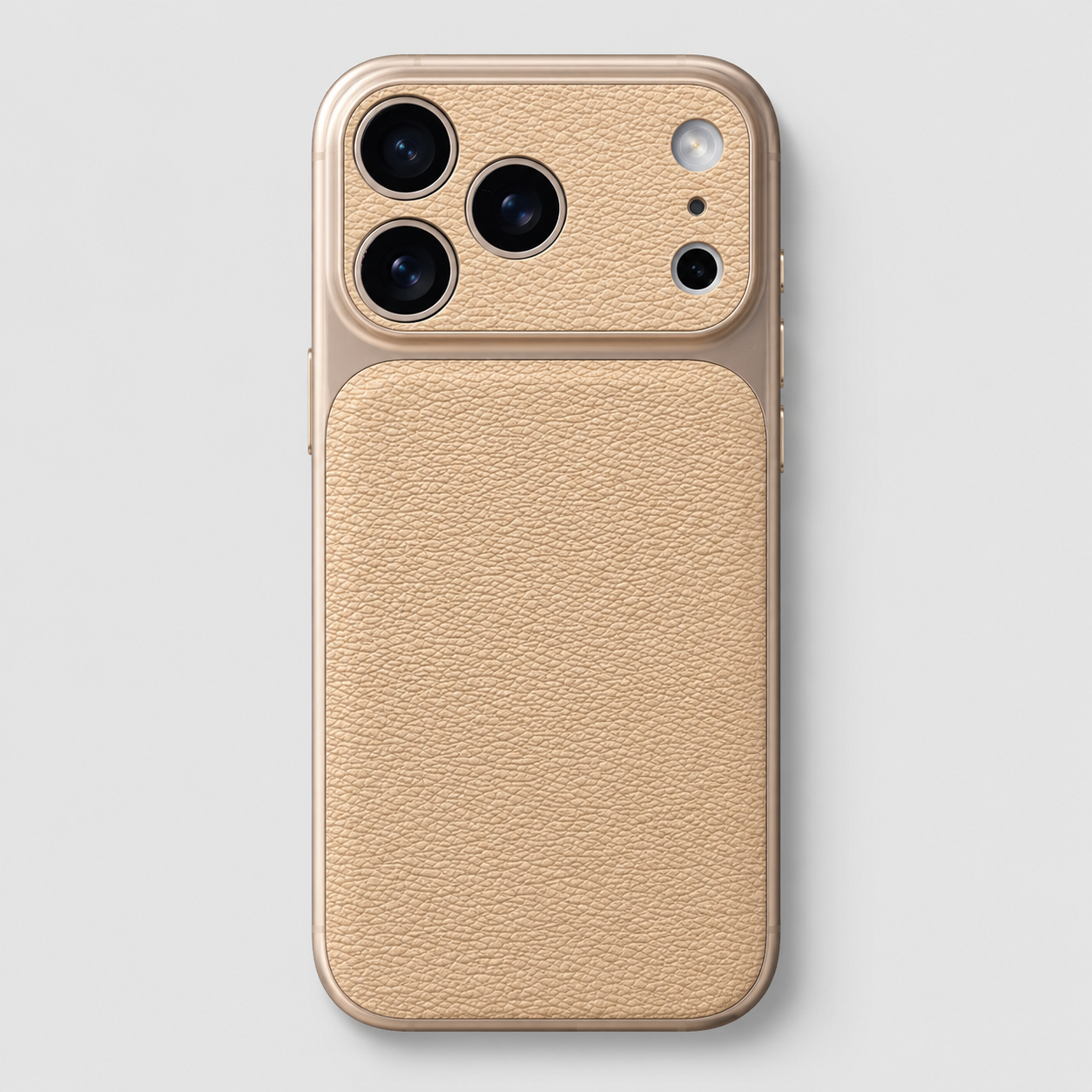Matte Leather Texture Shockproof iPhone Case