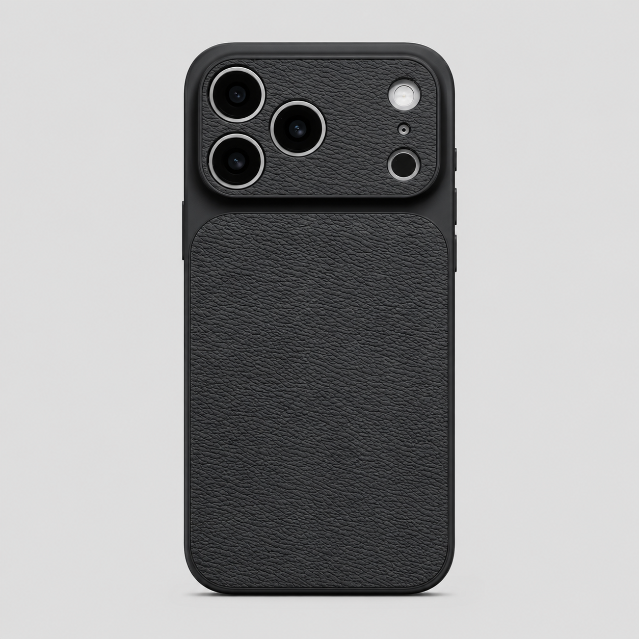 Matte Leather Texture Shockproof iPhone Case