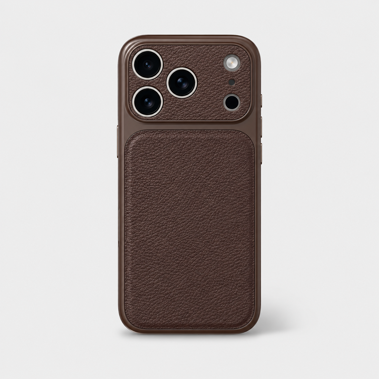 Matte Leather Texture Shockproof iPhone Case