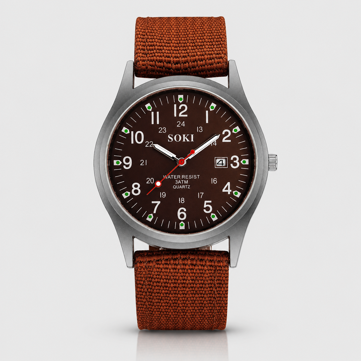 Casual Minimalist Digital Luminous Quartz Watch