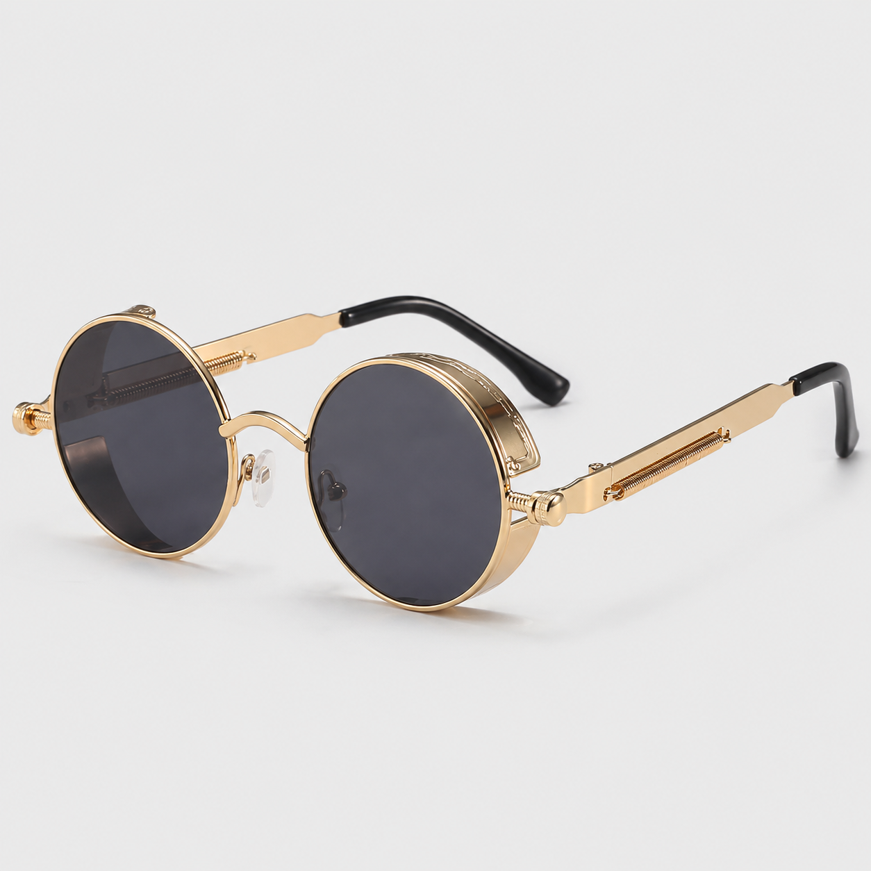 Vintage Metal Steampunk Sunglasses