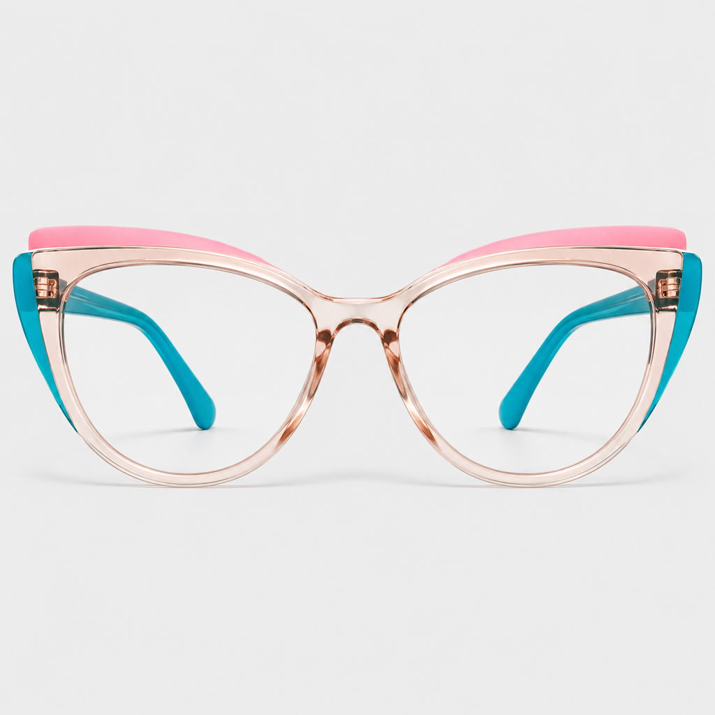 Pixie Pop Retro Cat-Eye Glasses
