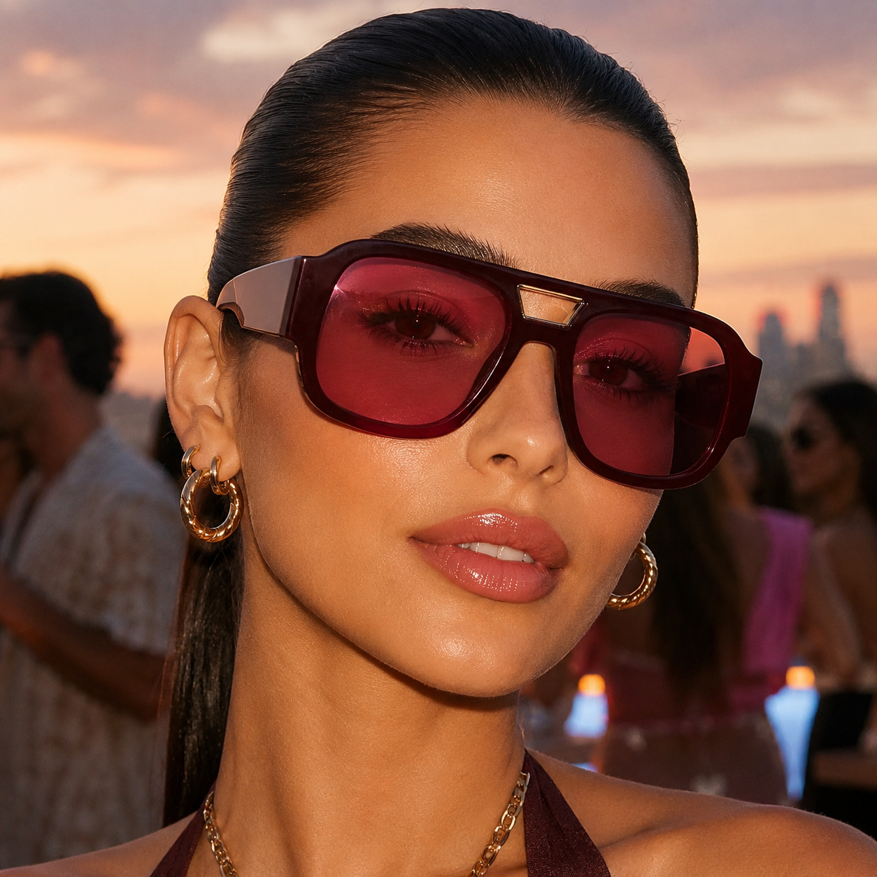 Retro Oversized Vintage Sunglasses