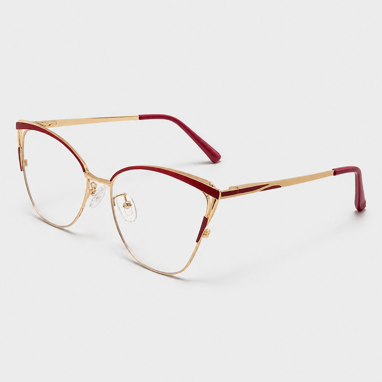 Vintage Oversized Cat Eye Glasses