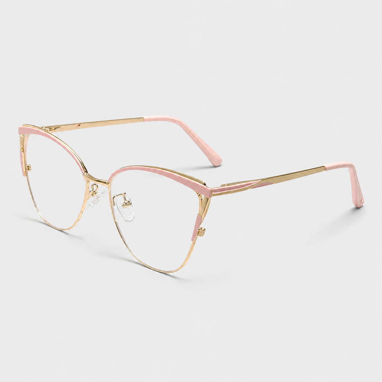 Vintage Oversized Cat Eye Glasses
