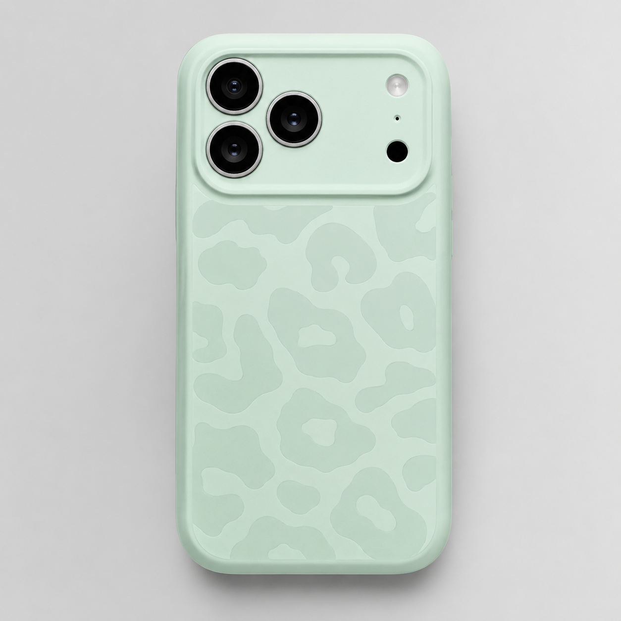 Leopard Pattern Liquid Silicone Shockproof iPhone Case