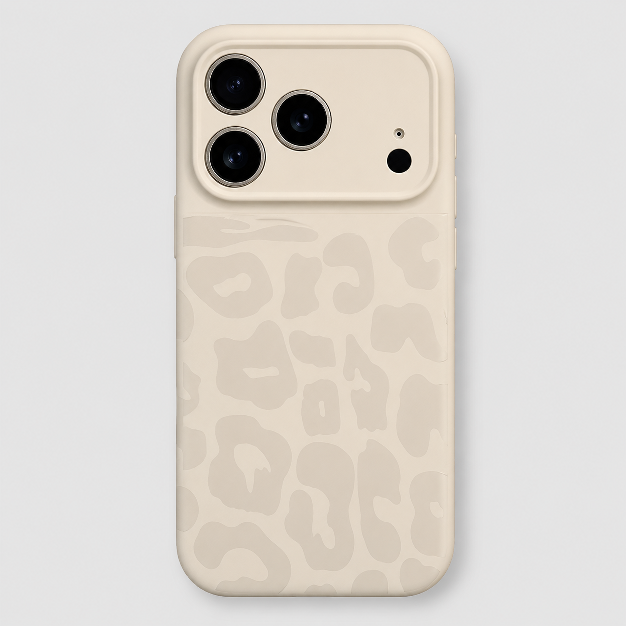 Leopard Pattern Liquid Silicone Shockproof iPhone Case