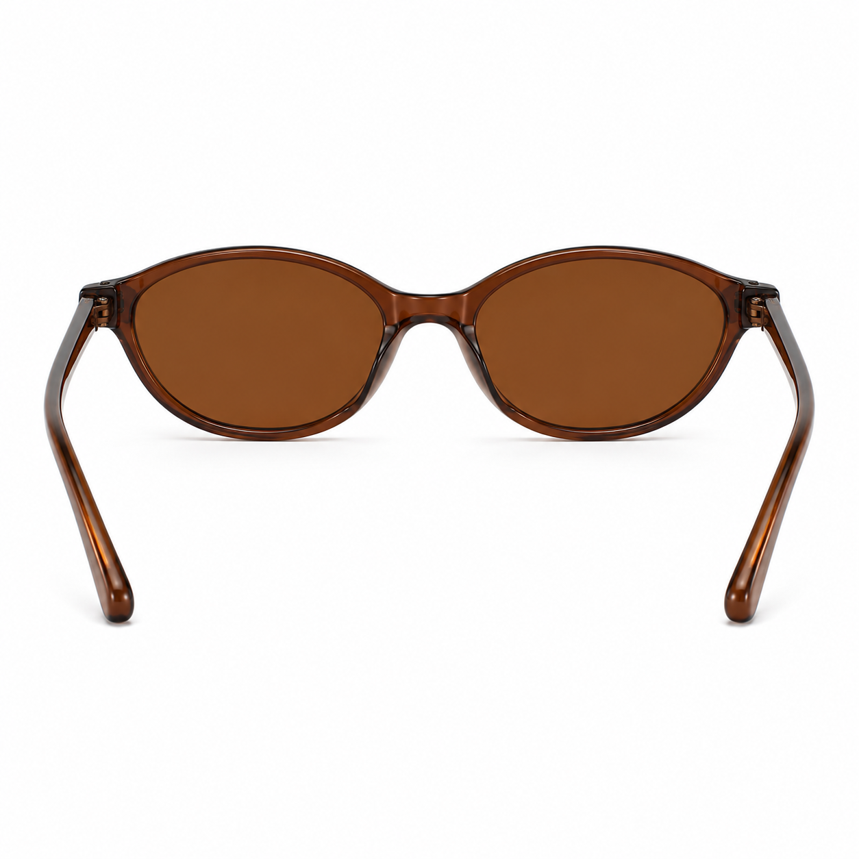 Retro Oval Frame Cat Eye Sunglasses