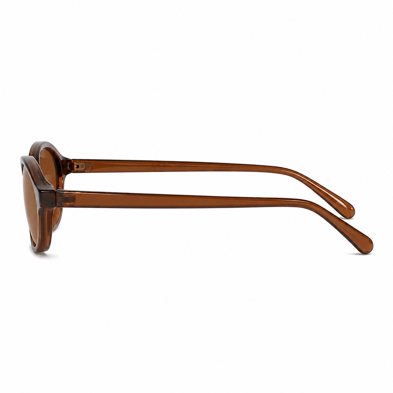 Retro Oval Frame Cat Eye Sunglasses