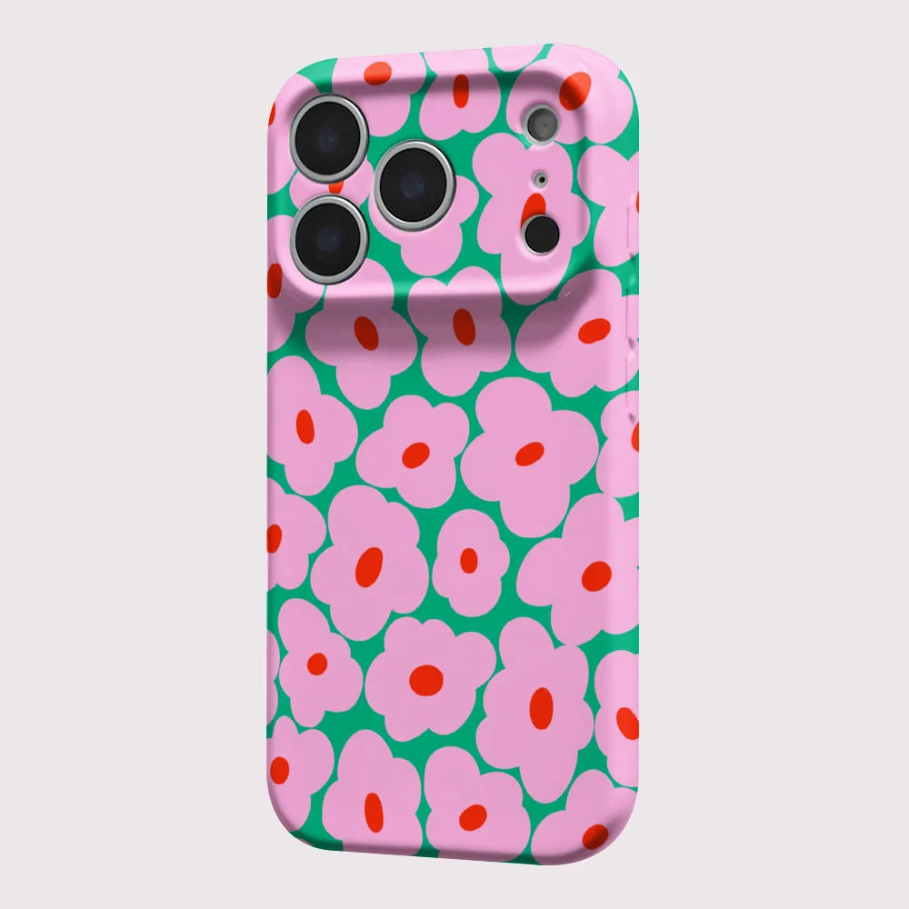 Flower Hard Shell Bumper Case for iPhone