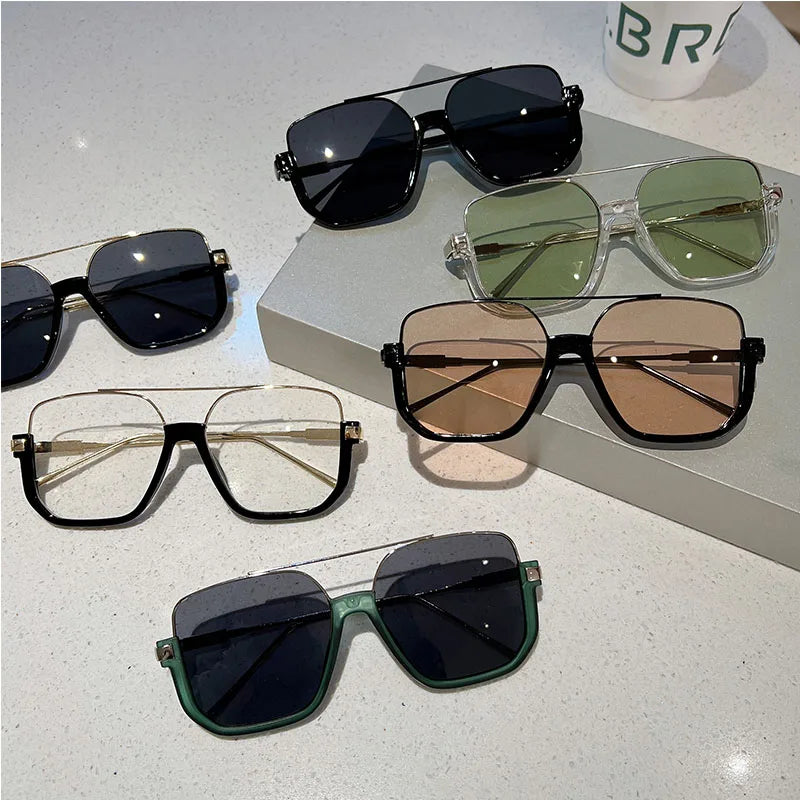 Vintage Oversized Retro Sunglasses