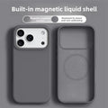 Liquid Silicone MagSafe iPhone Case with Soft Shockproof Bumper for iPhone