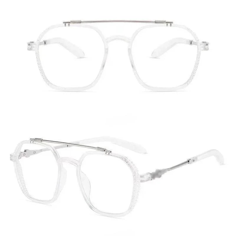 Oversized Vintage Anti Blue Light Glasses