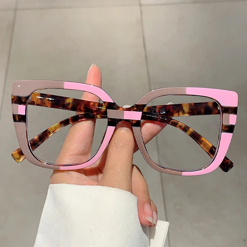 Bold Babe Oversized Square Glasses