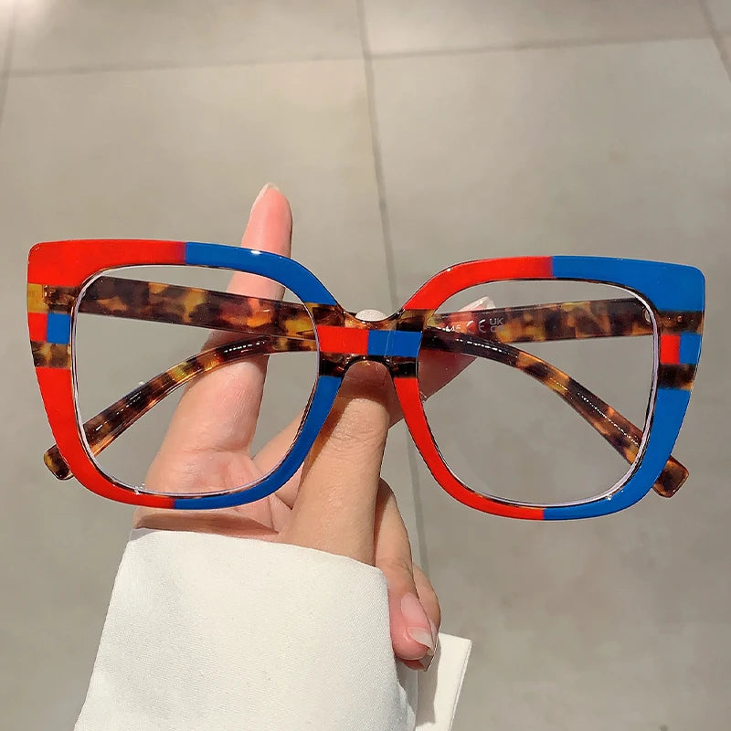 Bold Babe Oversized Square Glasses
