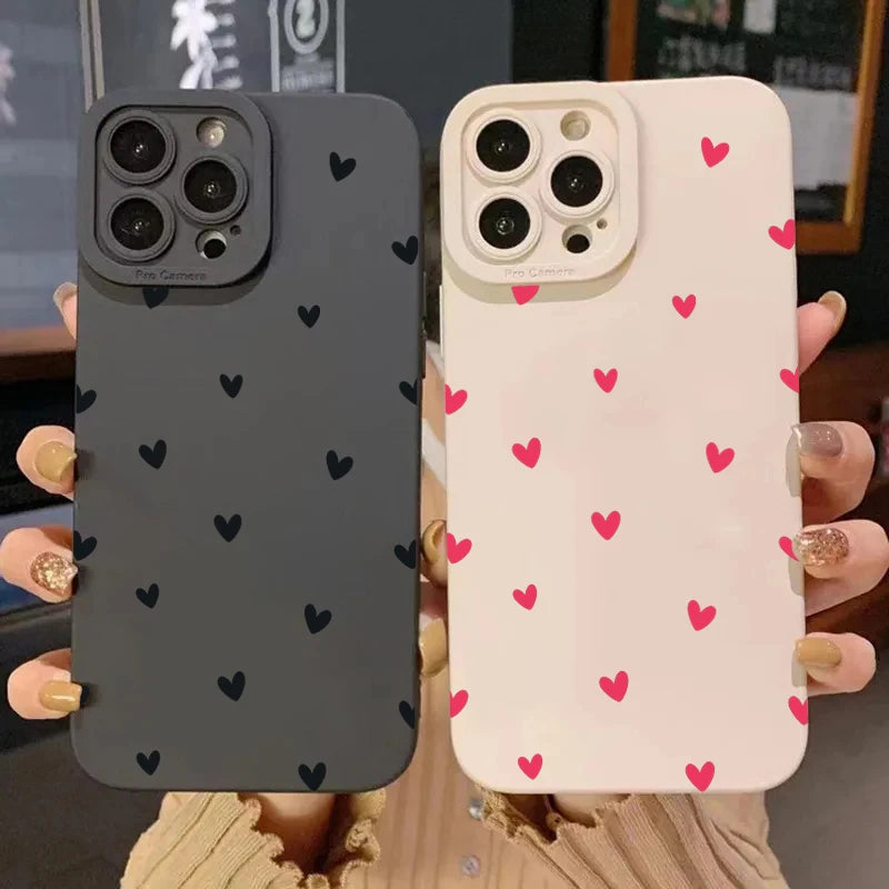 Love Heart Shockproof iPhone Case