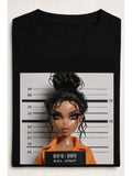 Oversized Doll Girl Party Meme Streetwear T-Shirt