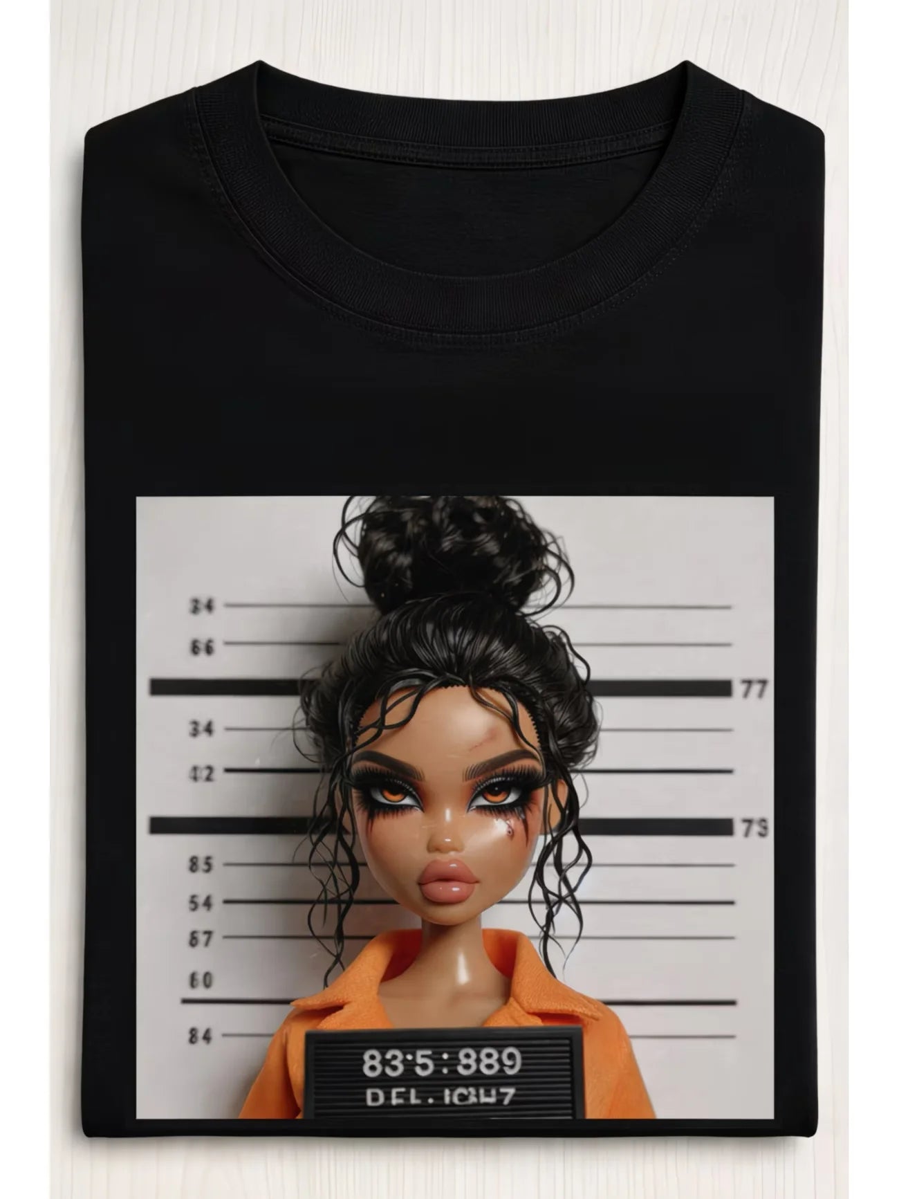 Oversized Doll Girl Party Meme Streetwear T-Shirt