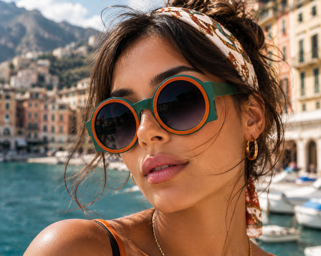 Retro Round Vintage Sunglasses