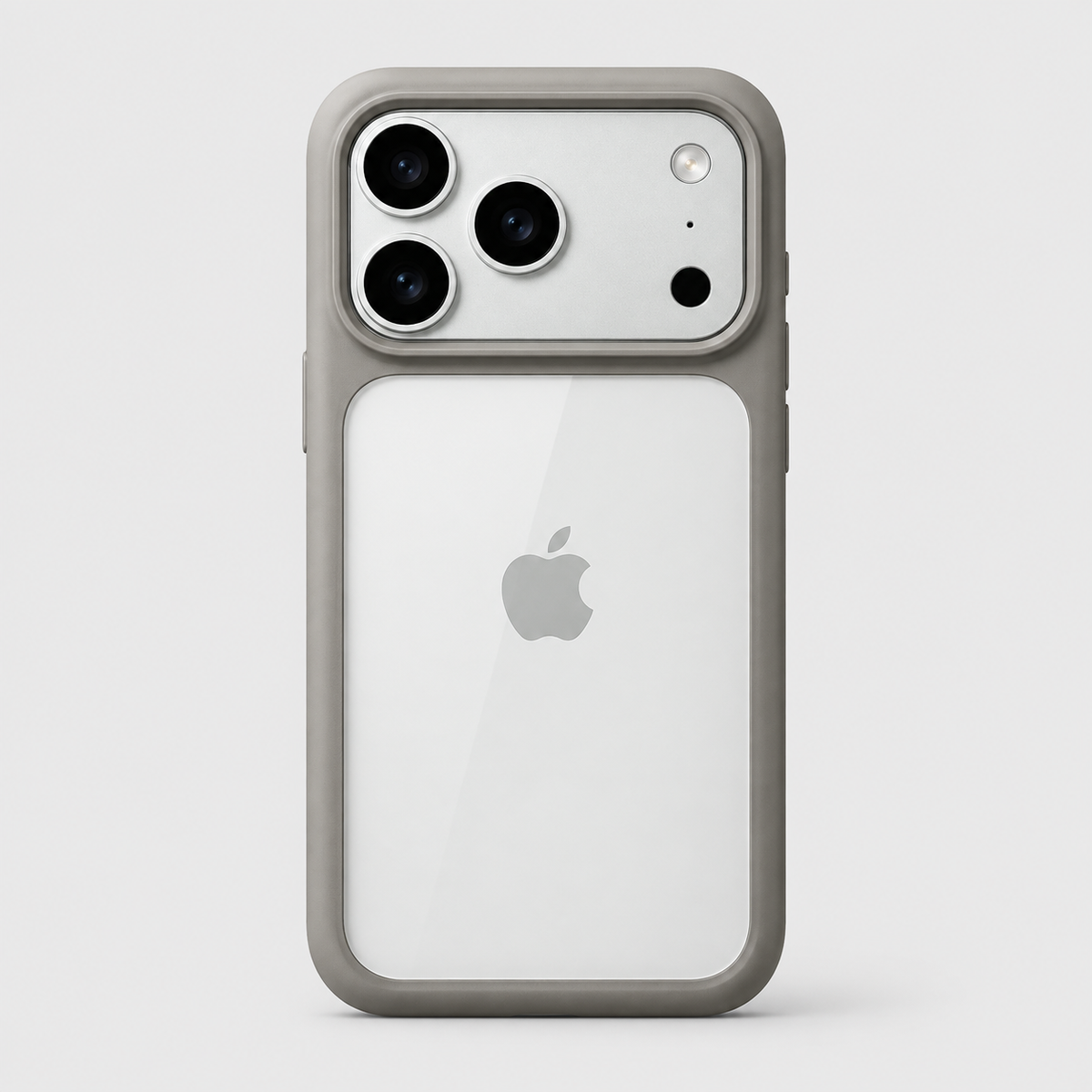 Crystal Clear iPhone Case with Camera Control Button
